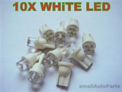 White T10 LED Light Bulbs