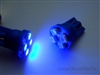 Blue T10 4 SMD LED Light Bulbs