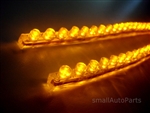 Yellow Amber 24CM 9.5" PVC LED Light Strips