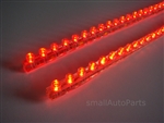 Red 24CM 9.5" PVC LED Light Strips