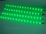Cool Green 12" 1210 LED Light Strips