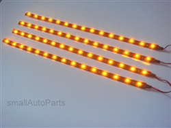 Cool Yellow 12" 1210 LED Light Strips