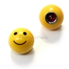 Smiley Face Ball Tire Valve Stem Caps