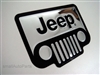 Jeep Chrome Vinyl Sticker Decal