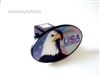 USA American Eagle Flag Tow Hitch Cover
