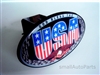 God Bless The USA Eagle Flag Tow Hitch Cover