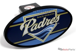 San Diego Padres MLB Tow Hitch Cover