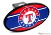 Texas Rangers MLB Tow Hitch Cover