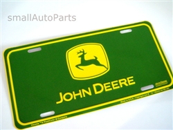 John Deere Aluminum License Plate