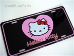 Hello Kitty Aluminum License Plate
