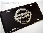 Nissan Aluminum License Plate