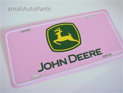 John Deere Aluminum License Plate