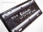 It's A Jeep Thing Aluminum License Plate