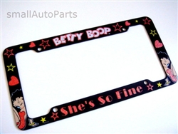 Betty Boop License Plate Frame