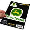 John Deere Clear Vinyl Sticker Decal