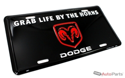 Dodge Ram Aluminum License Plate