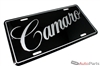 Chevy Camaro Aluminum License Plate