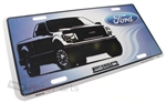 Ford F150 Aluminum License Plate