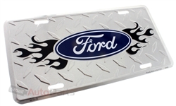 Ford Aluminum License Plate