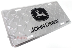 John Deere Aluminum License Plate