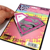 Supergirl Pink Chrome Vinyl Sticker Decal