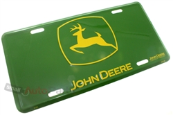 John Deere Aluminum License Plate