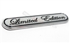 Chrome Limited Edition Stick On Emblem