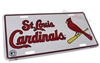 St. Louis Cardinals MLB Aluminum License Plate Tag