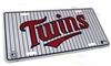 Minnesota Twins MLB Aluminum License Plate Tag