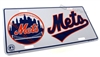 New York Mets MLB Aluminum License Plate Tag