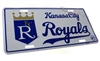 Kansas City Royals MLB Aluminum License Plate Tag