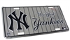 New York Yankees MLB Aluminum License Plate Tag
