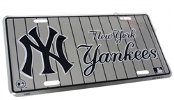 New York Yankees MLB Aluminum License Plate Tag