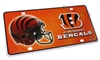 Cincinnati Bengals NFL Aluminum License Plate Tag