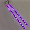 12 inch Pink/Purple LED Light Strips - Set of 2