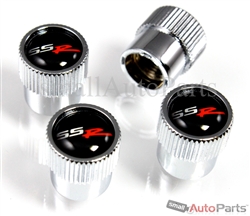 Chevrolet SSR Logo Chrome ABS Tire Stem Valve Caps