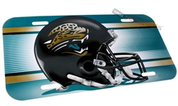 Jacksonville Jaguars NFL Plastic License Plate Tag