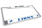 Detroit Lions NFL License Plate Frame