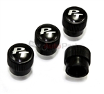 Chrysler PT Cruiser Black ABS Tire Stem Valve Caps