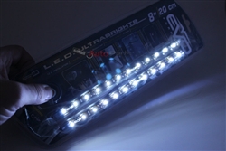 2 x 8" Super Cool White UltraBrights LED Strips