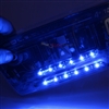 2 x 4" Blue UltraBrights LED Strips