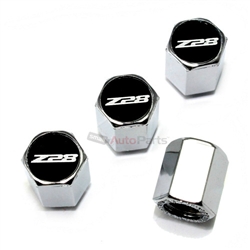 Chevrolet Camaro Z28 Logo Chrome ABS Tire Valve Stem Caps