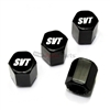 Ford SVT Logo Black ABS Tire Valve Stem Caps