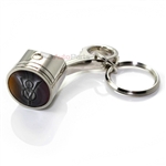 Ford V8 Hotrod Logo Piston Shape Key Chain