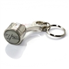 Chevy Camaro Z28 Logo Piston Shape Key Chain