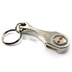 Chevy Corvette C1 Logo Connecting Rod & Bottle Opener Key Chain