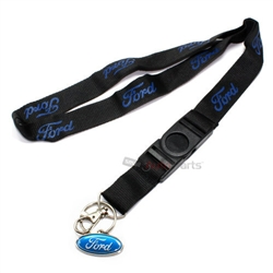 Ford Logo Lanyard and Key Chain