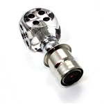 Clear Dice Cigarette Lighter Plug