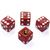 4 Burgundy Red Tire/Wheel Air Stem Valve Caps Covers for car-truck-hot rod