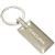 Acura Logo Metal Chrome Rectangular Crystal Diamond Bling Key Chain